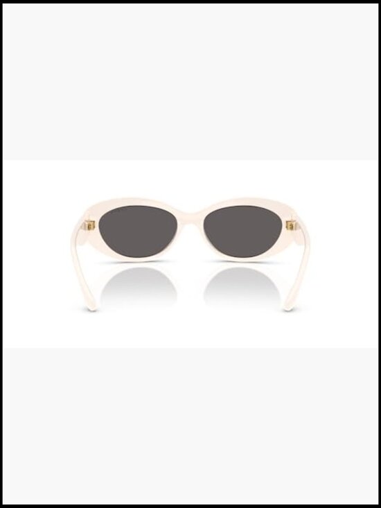 Oval Full Frame Sunglasses with UV Protection Microbag Included main image 5